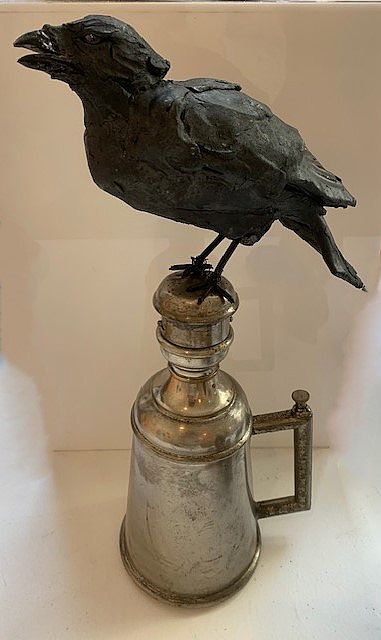 View Crow on talc shaker