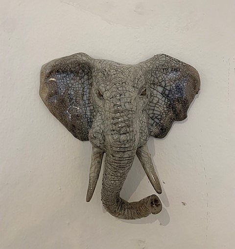 View Elephant head I