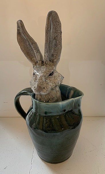 View Jugged hare in grey jug