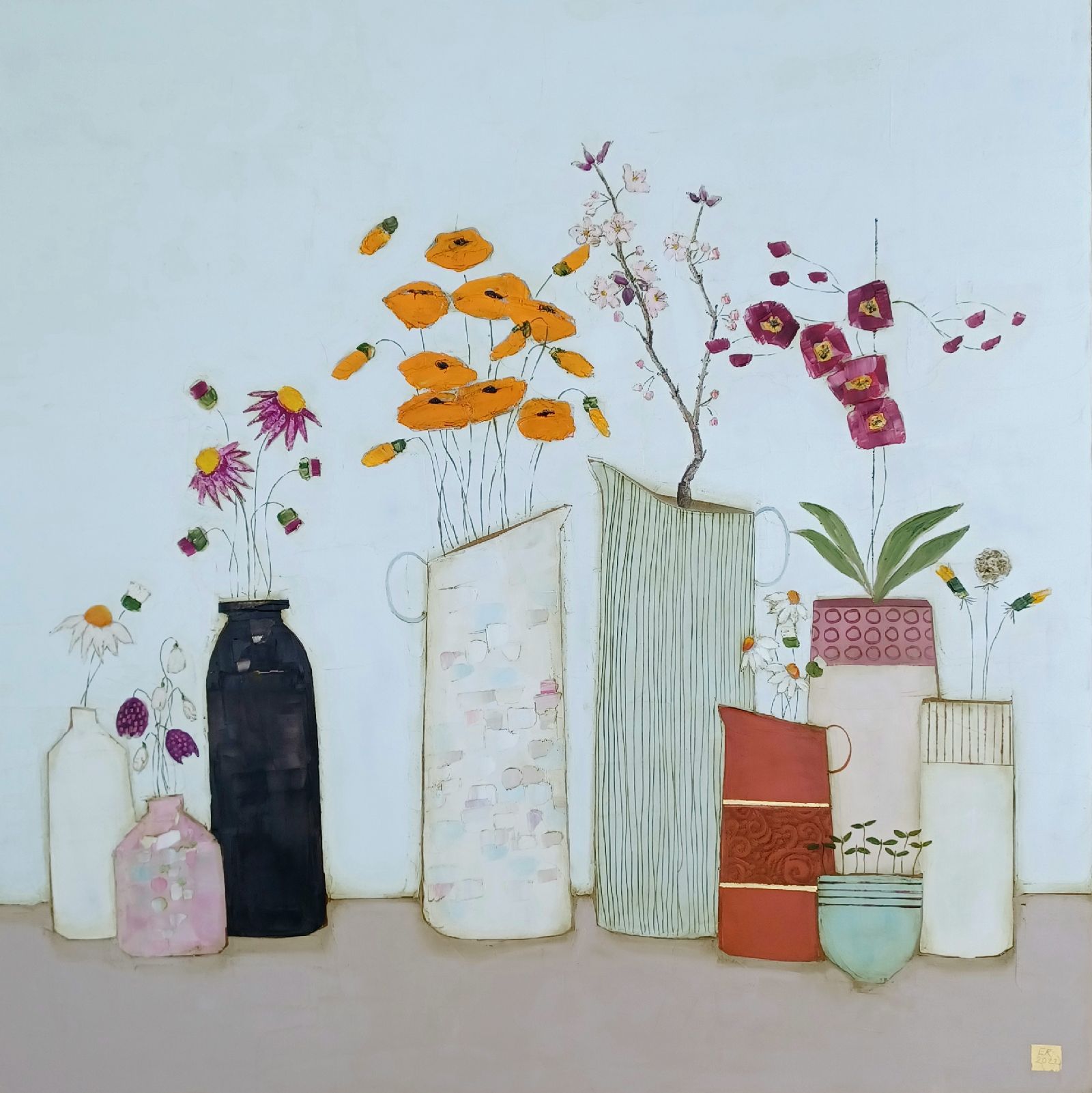 Eithne  Roberts - Picked from the garden