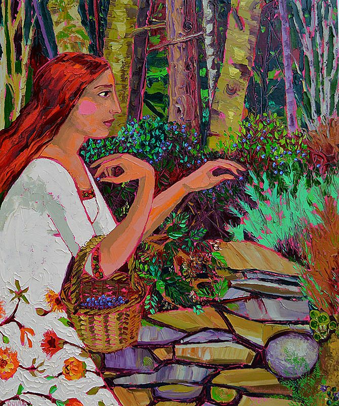 Lucy Doyle - Picking Bilberries