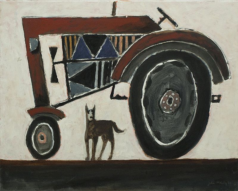 View Tractor with dog 6