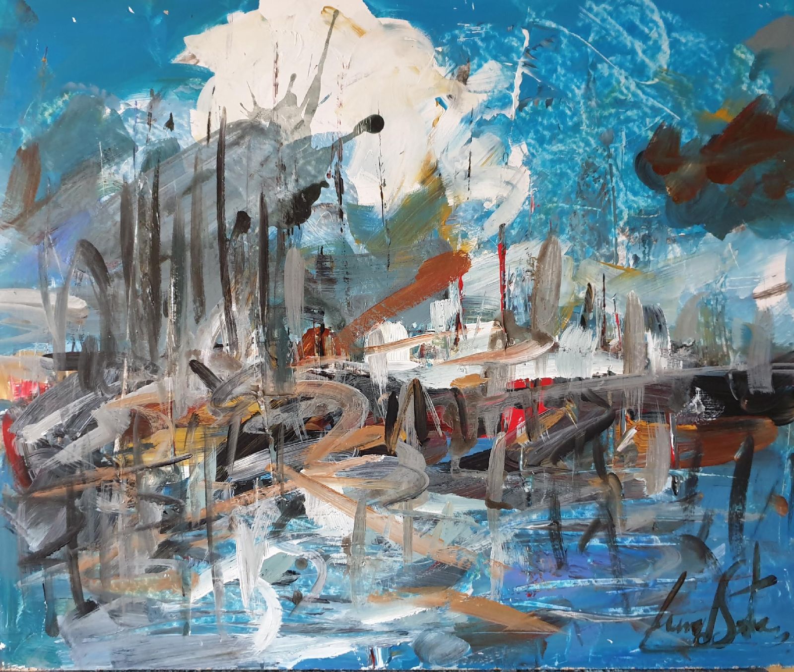 Harbour II by Leonard Sexton
