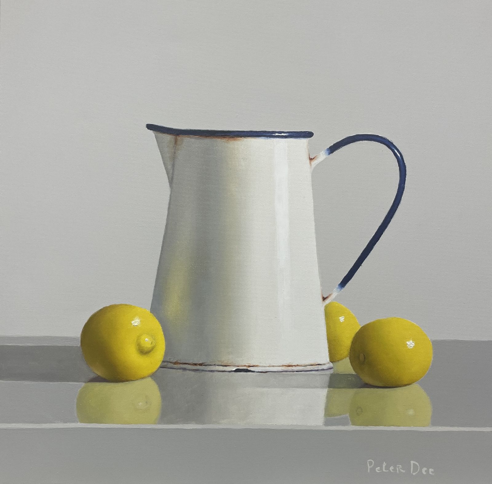 Peter Dee - Vintage Enamelware with Lemons