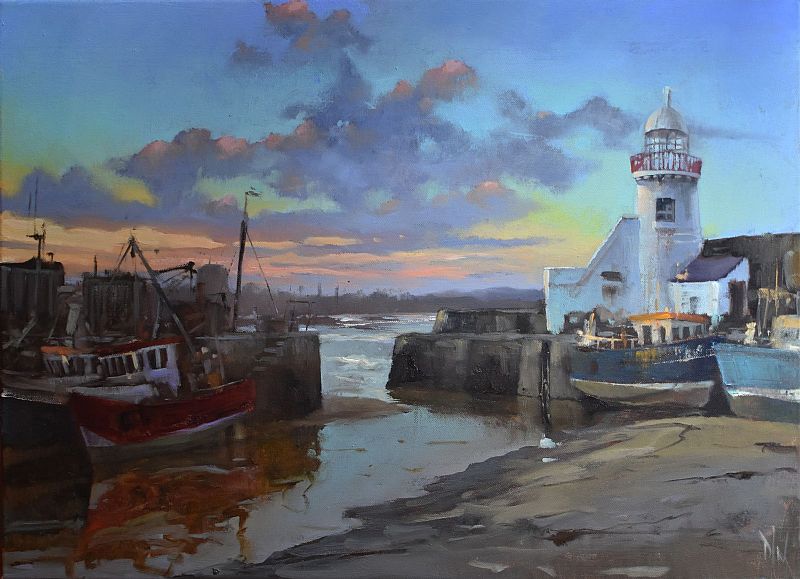 Dave West - Harbour Sunset (Balbriggan)