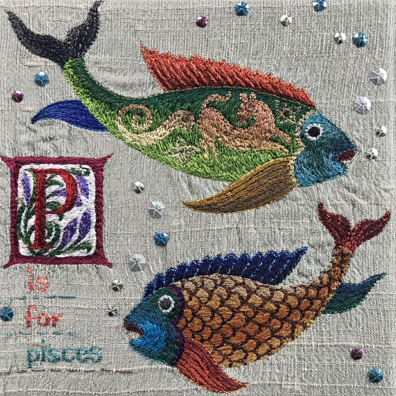 Aileen  Johnston - P is for Pisces