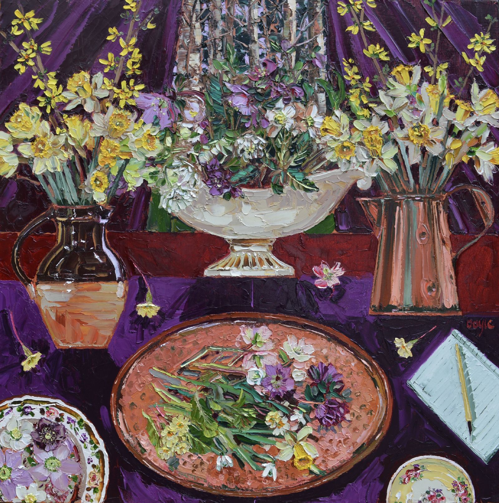 Lucy Doyle - Spring Flower Arrangement