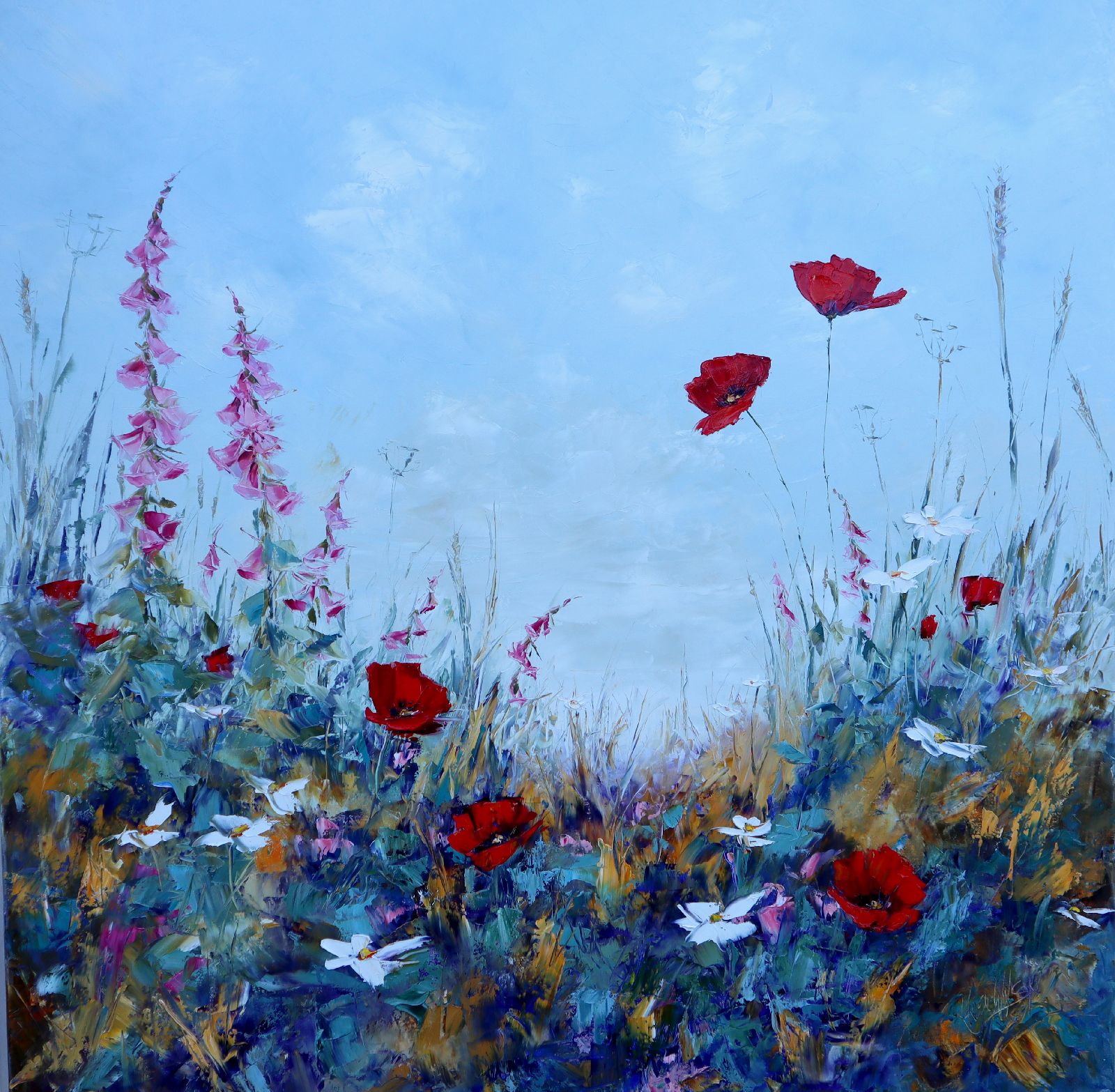 Wildflower Meadow  by Karen Wilson