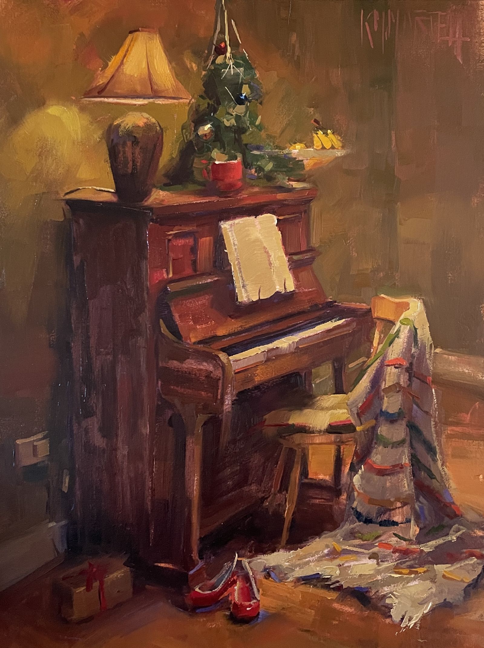  I left you something by the piano by Kayla Martell