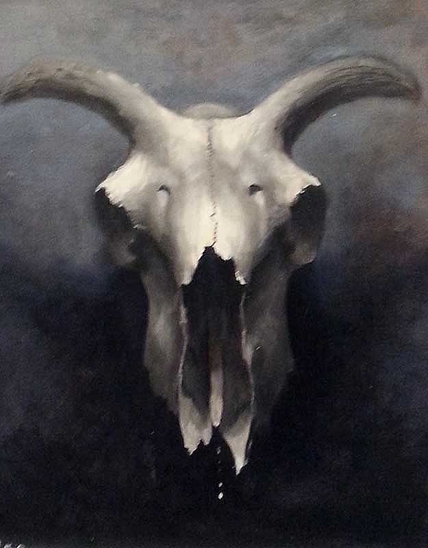 Goat Skull by  Unknown