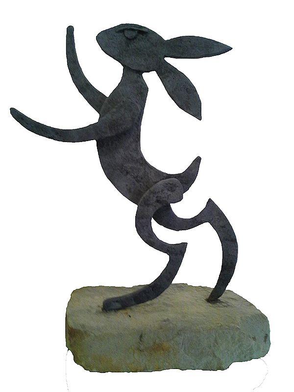 Standing Hare by Seamus Connolly