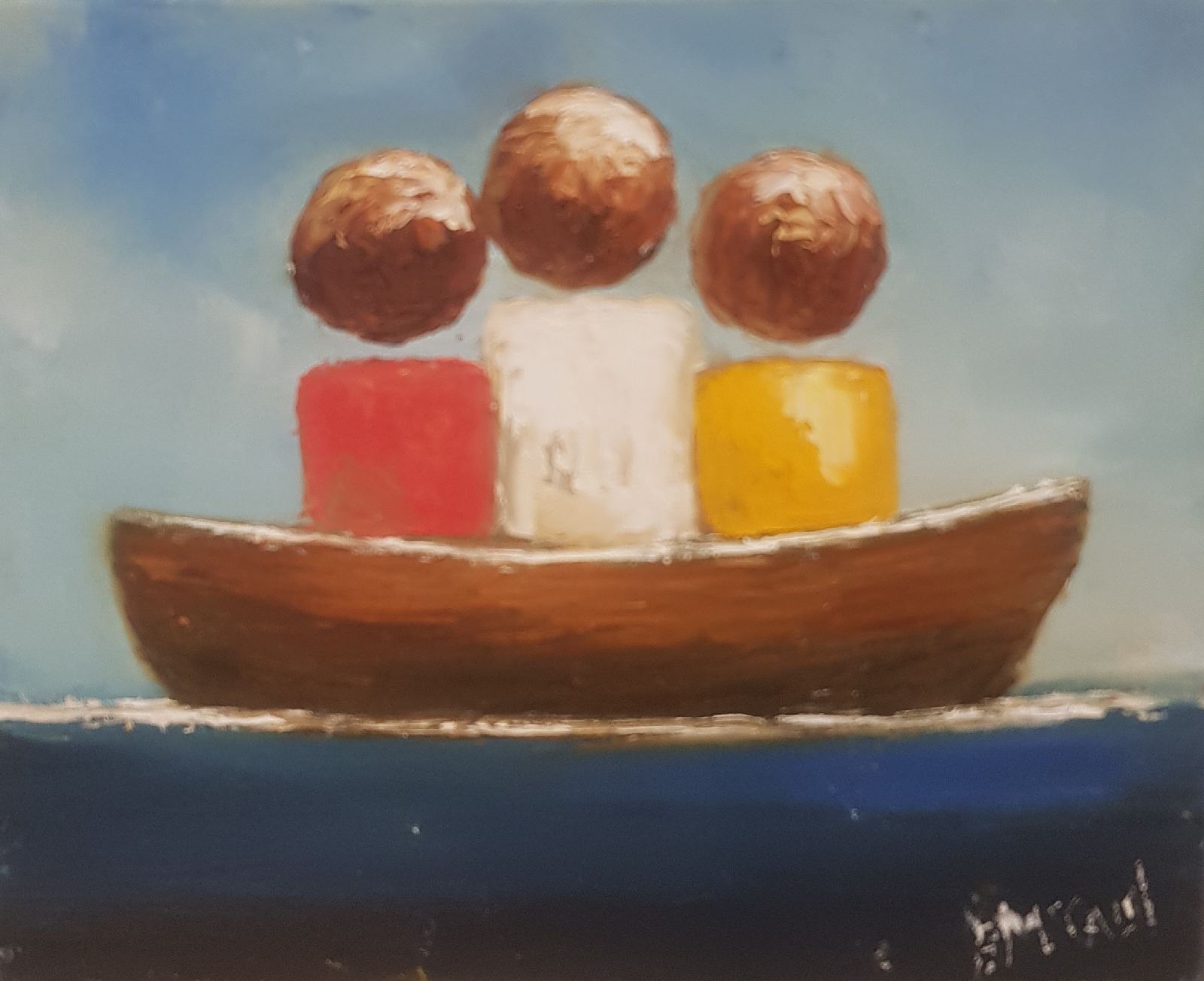 Three on the Sea by Padraig McCaul