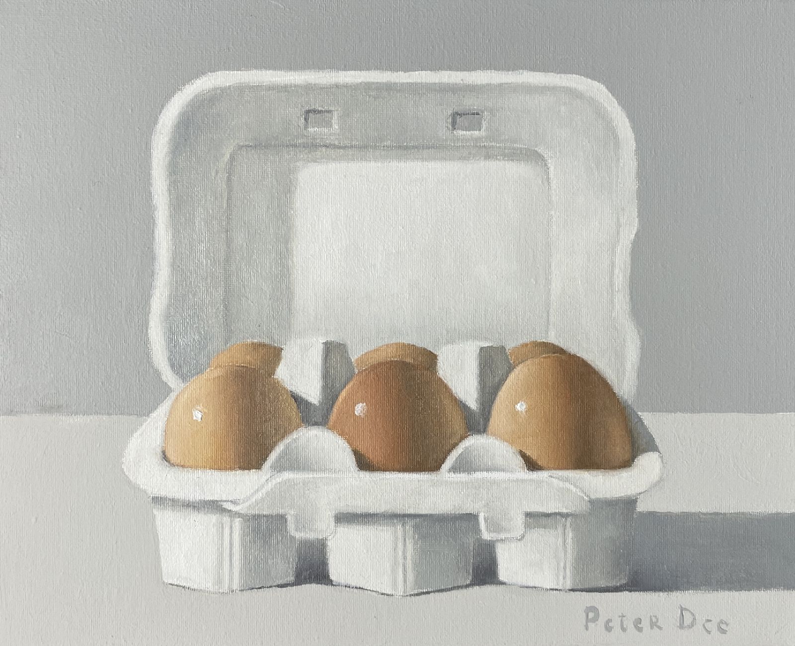 Box of eggs by Peter Dee