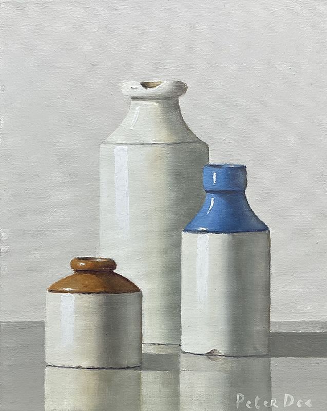 Peter Dee - Stoneware, bottles II **Special Christmas Show Price**