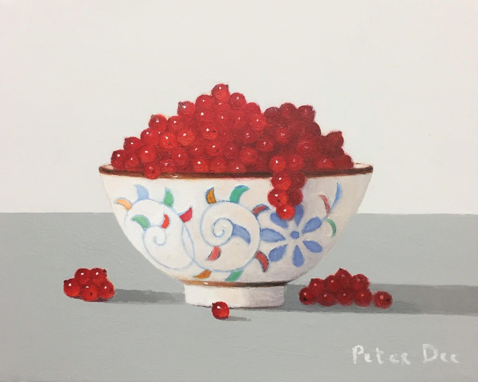 Bowl of Redcurrants by Peter Dee