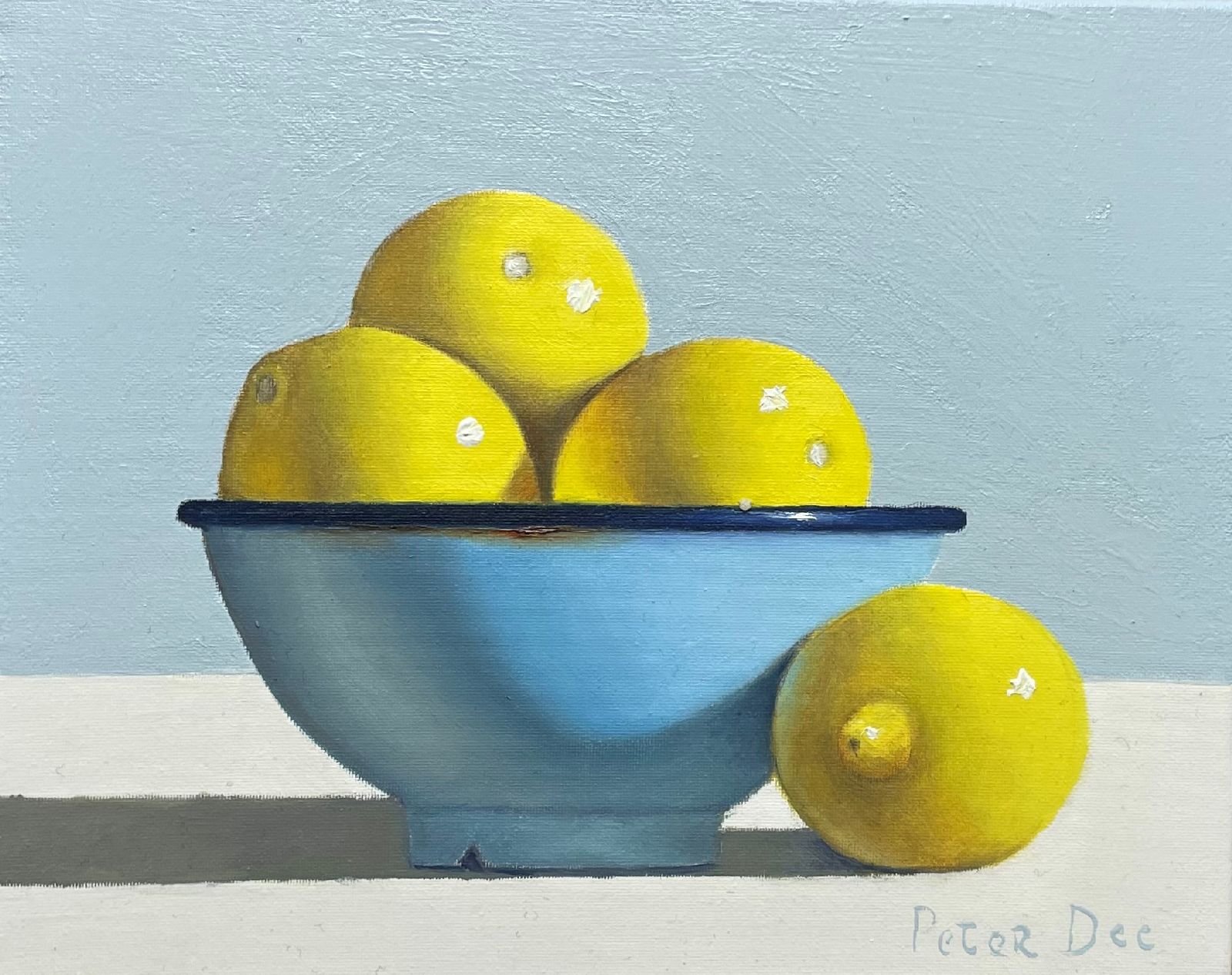 Bowl Lemons by Peter Dee