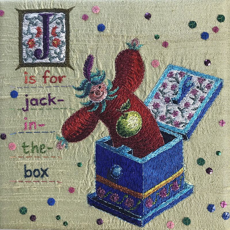 Aileen  Johnston - ﻿J is for jack in the box