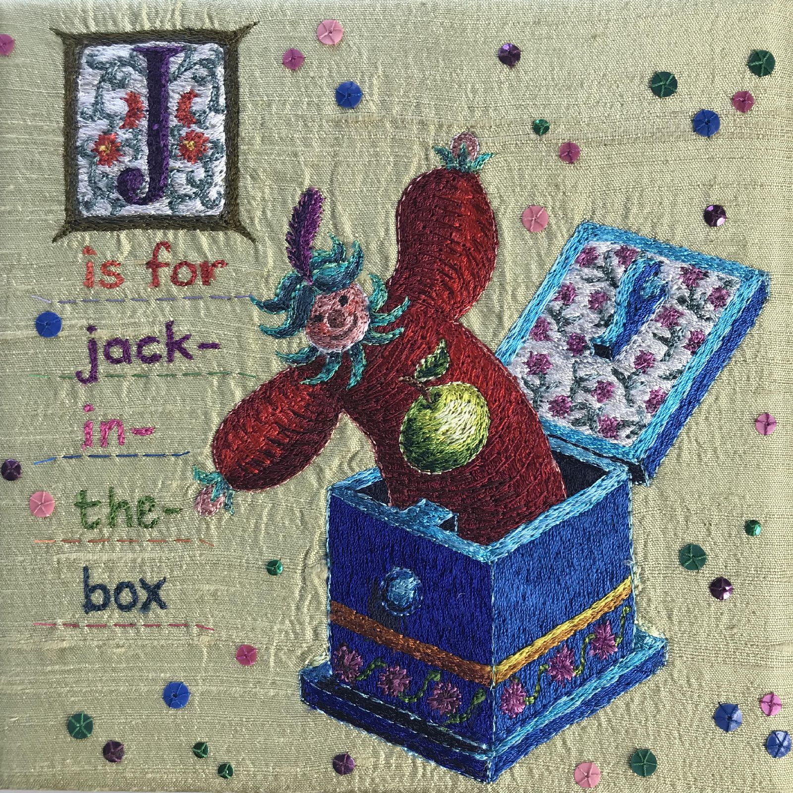 Aileen  Johnston - ﻿J is for jack in the box