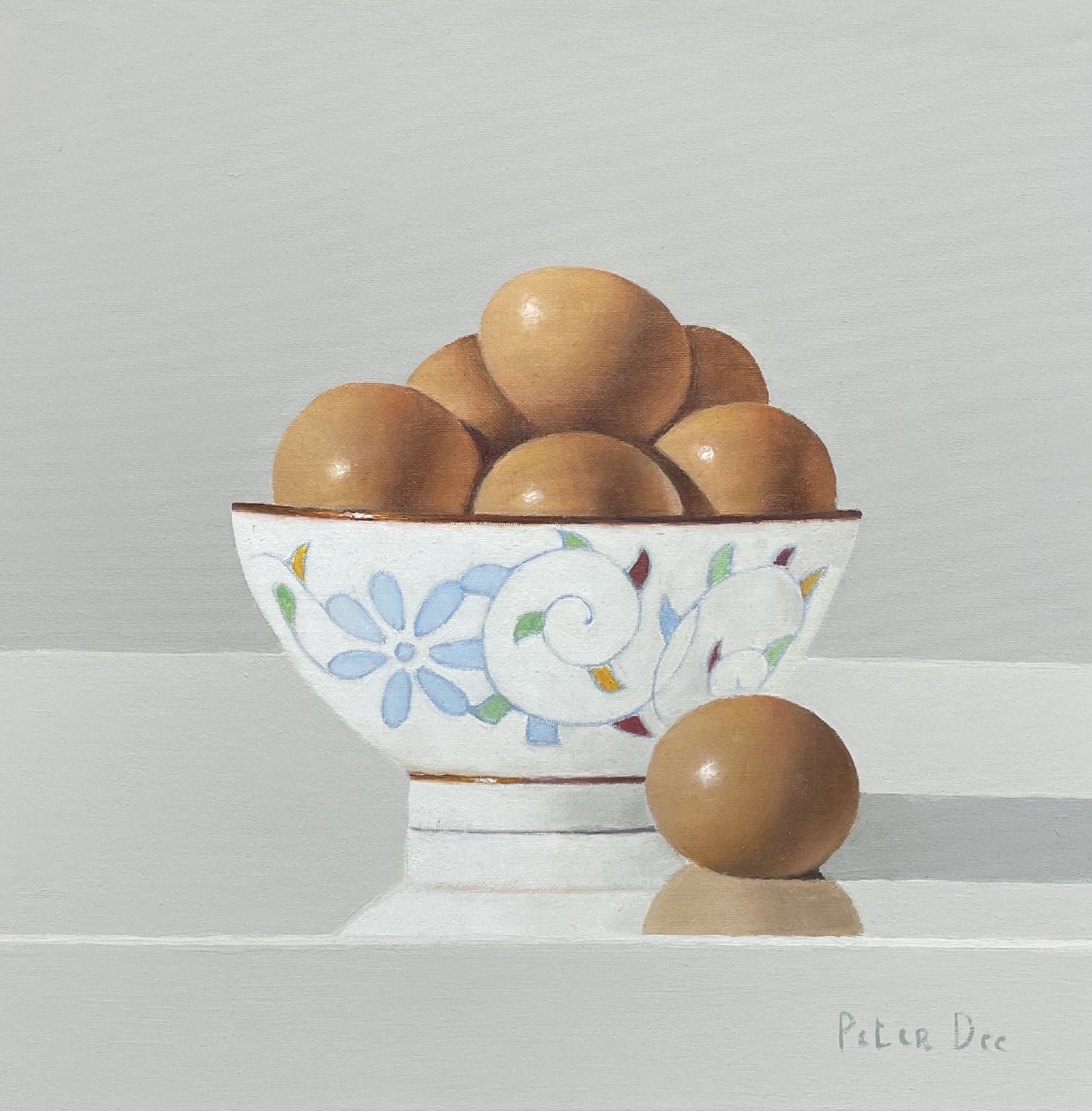 Bowl of Eggs  by Peter Dee