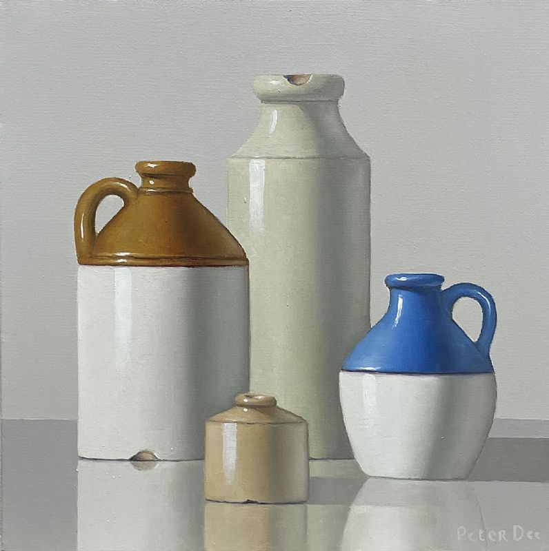 Peter Dee - Stoneware, bottles and jars II