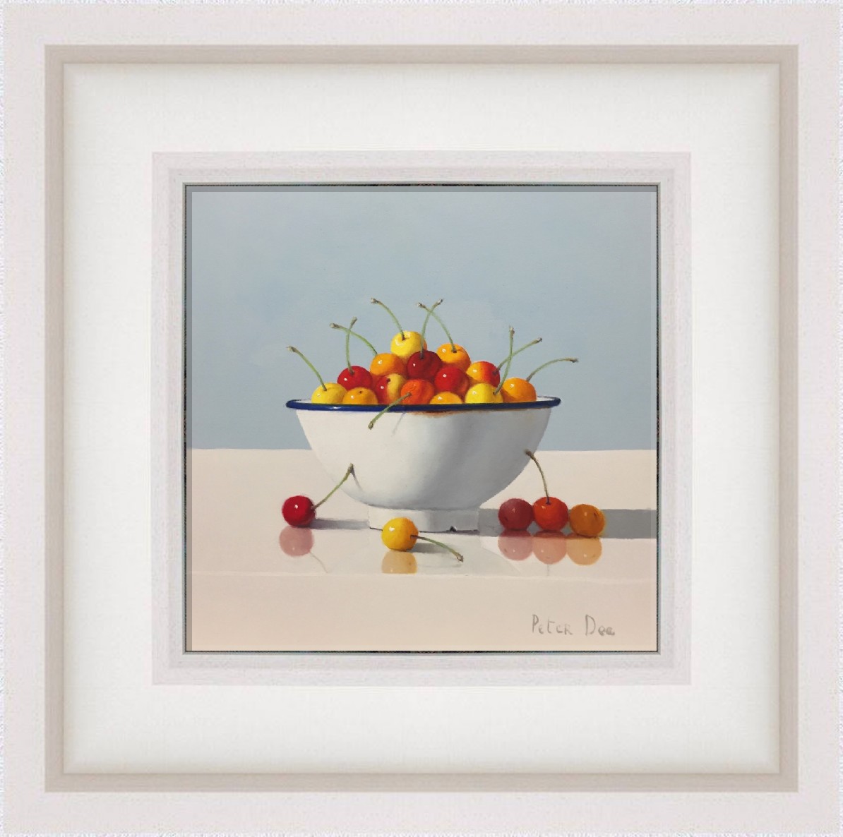 Cherries Still Life by Peter Dee