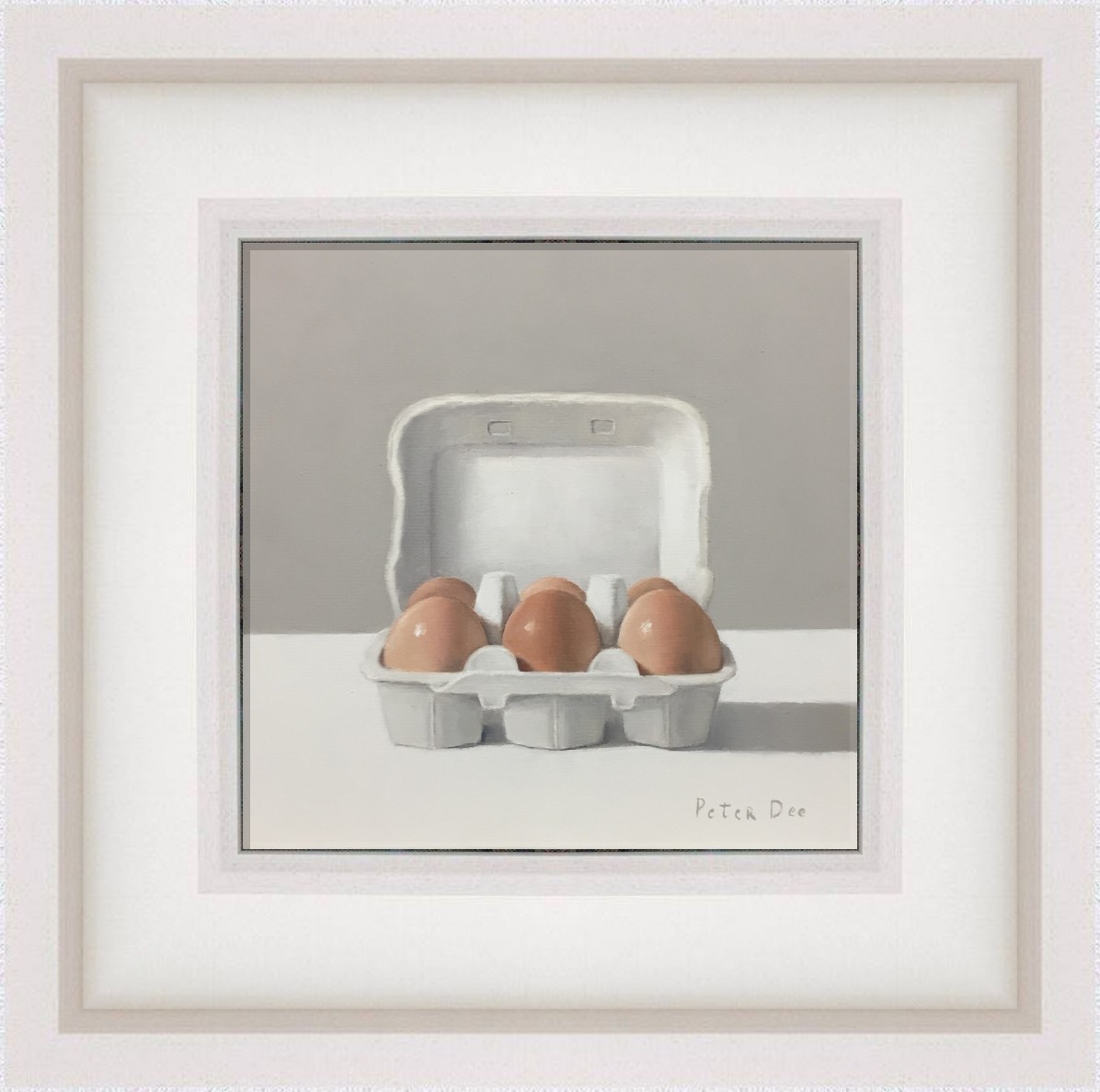 Eggs Still Life  by Peter Dee