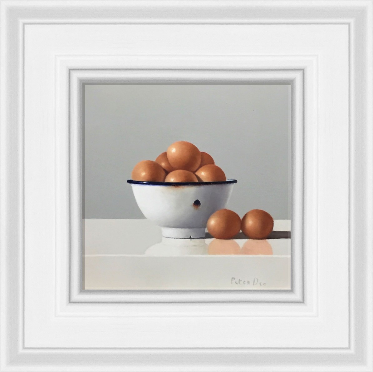 Eggs Still Life by Peter Dee
