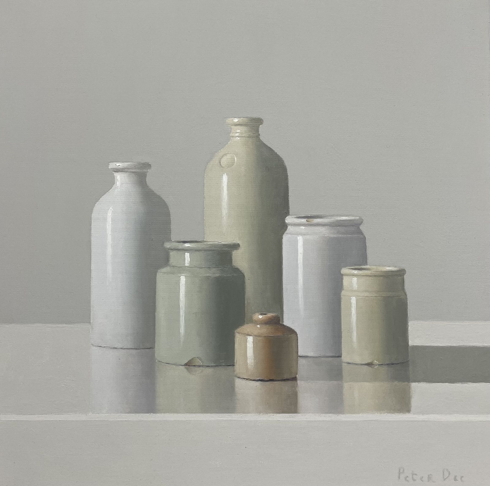 Stoneware Still Life by Peter Dee