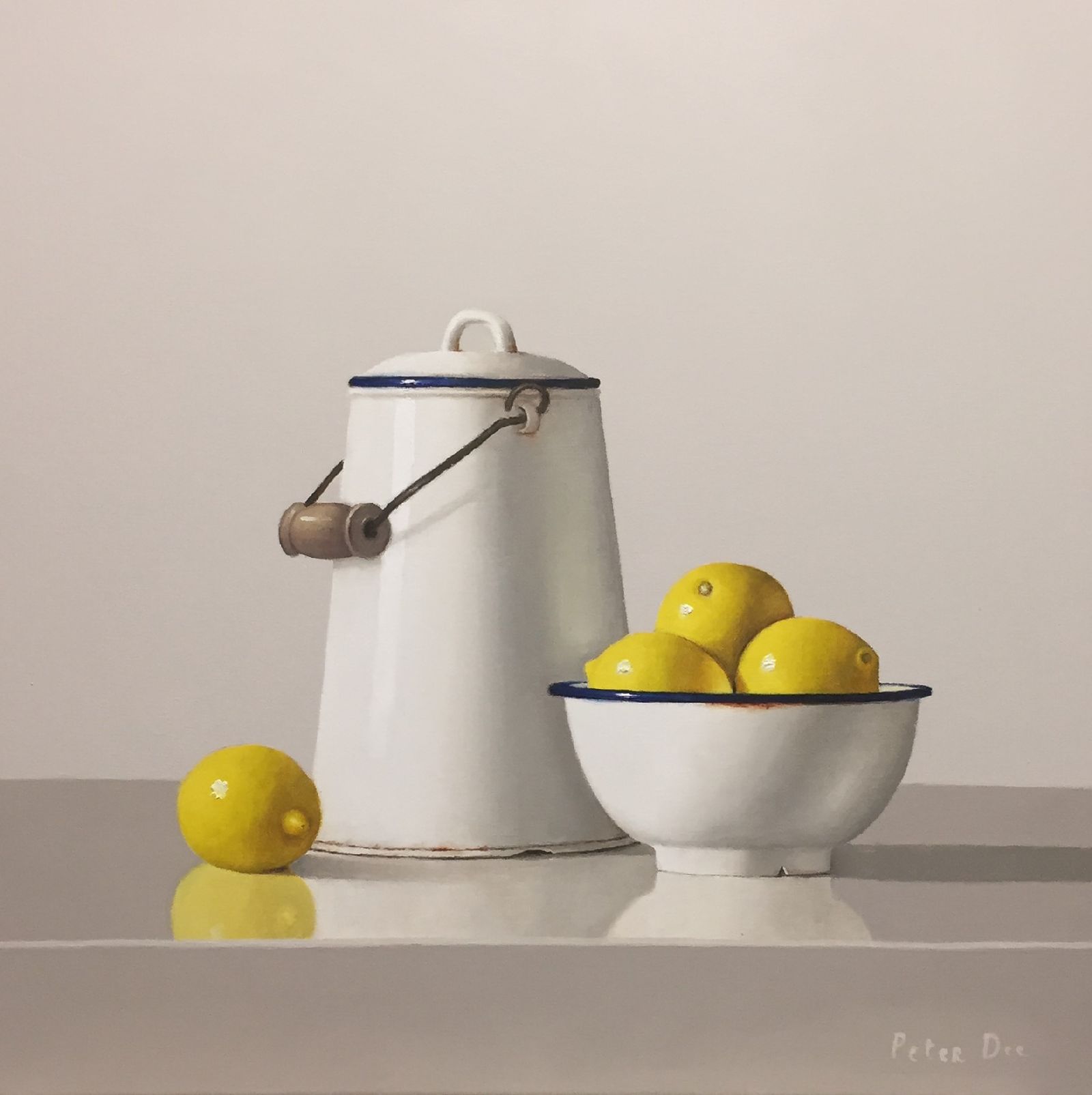 Still Life with Lemons by Peter Dee