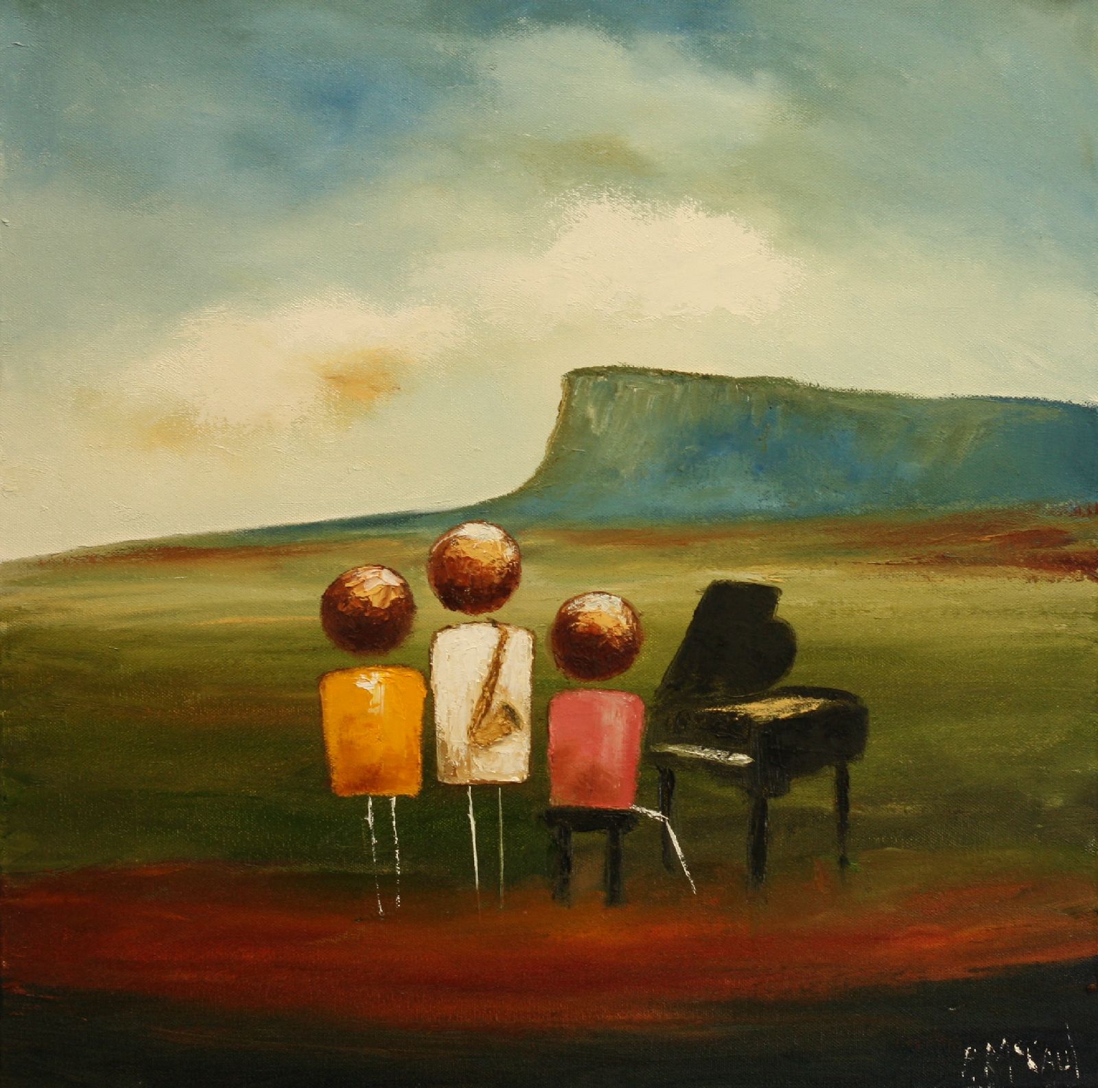 The Musicians by Padraig McCaul