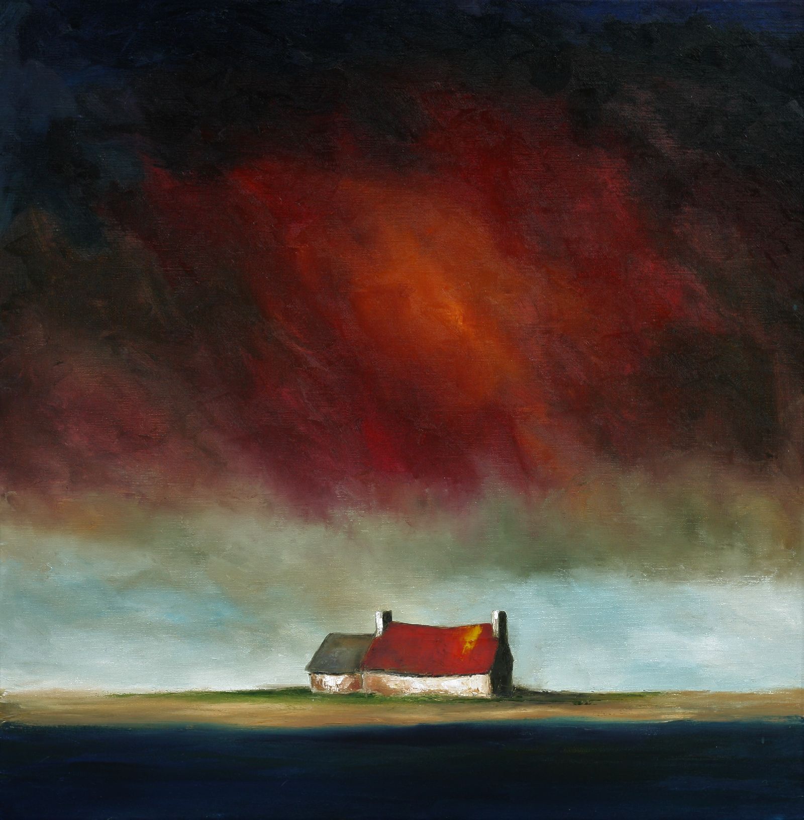 Under a Crimson Sky by Padraig McCaul