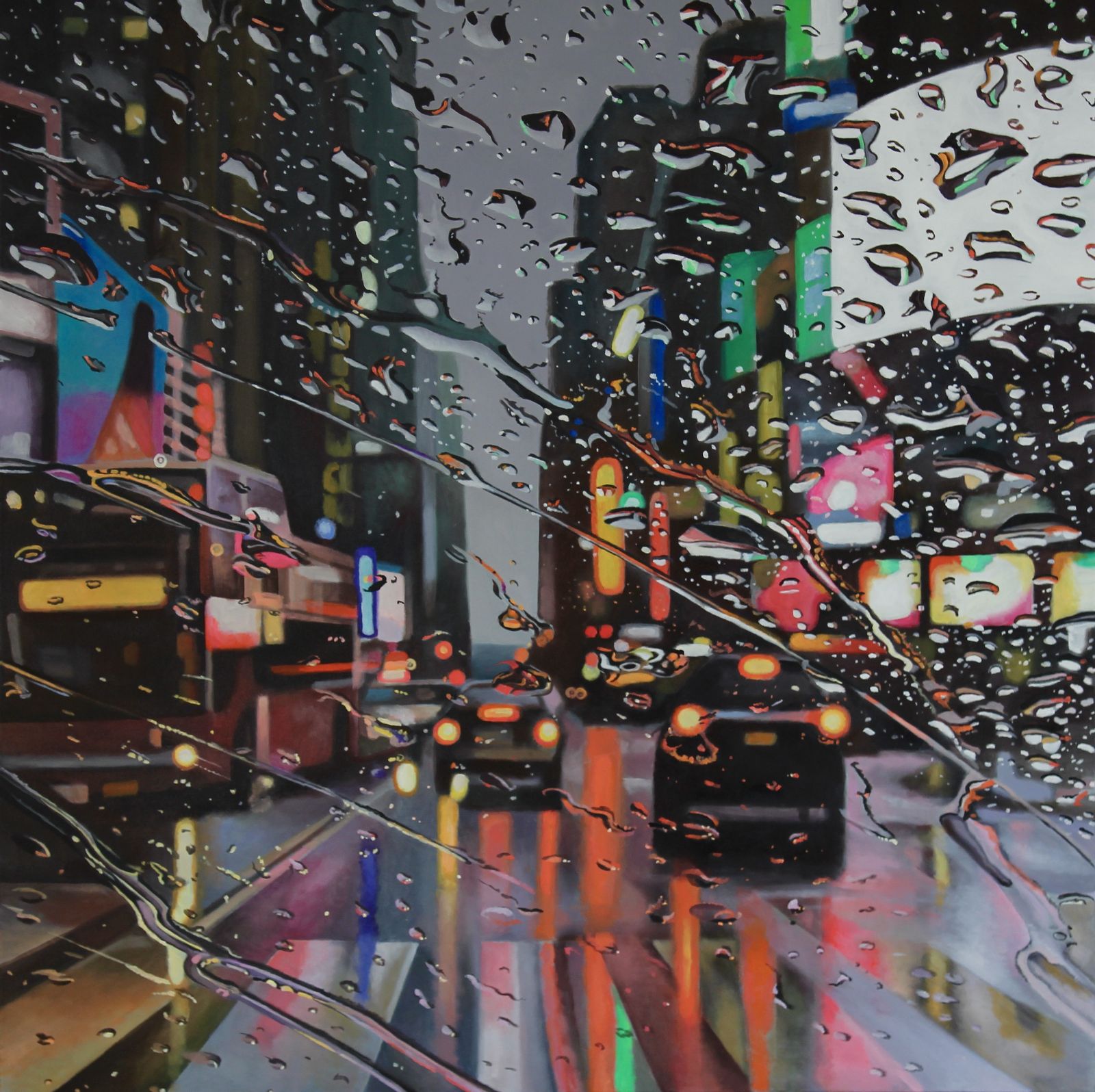 Crosstown Rains by Michael  Steinbrick