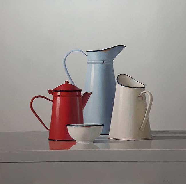 One Red Jug by Peter Dee