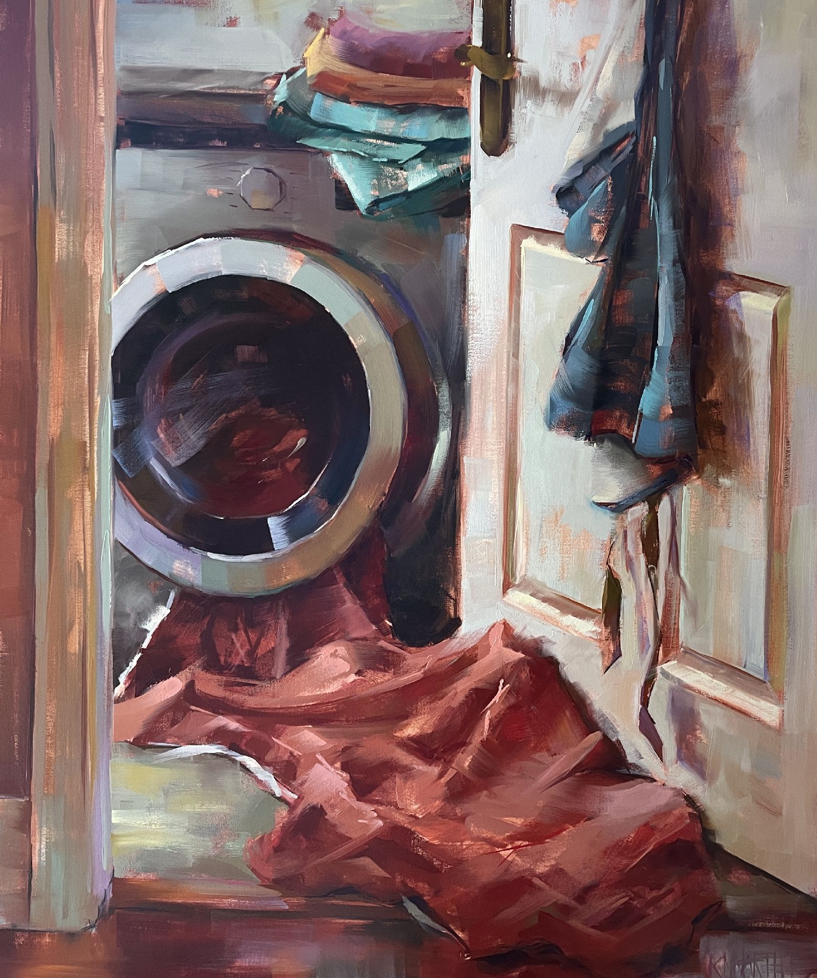 Morning Laundry by Kayla Martell