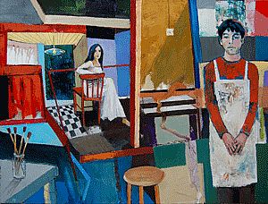 Christy Keeney - Artist and his Model