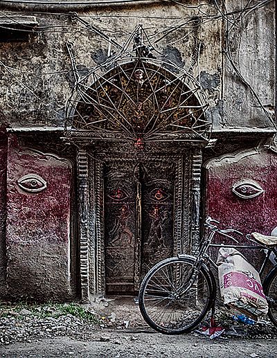 Door Kathmandu by  Unknown