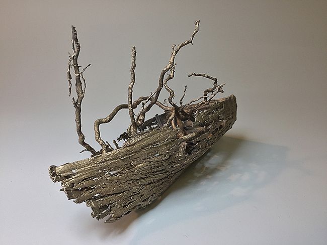 Natural patina root by Robyn  Neild