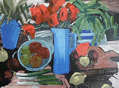 View Still Life with Kitchen II