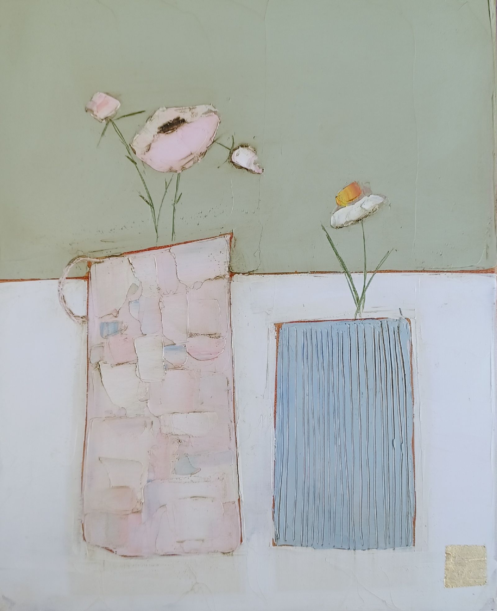 Eithne  Roberts - A little pink and blue