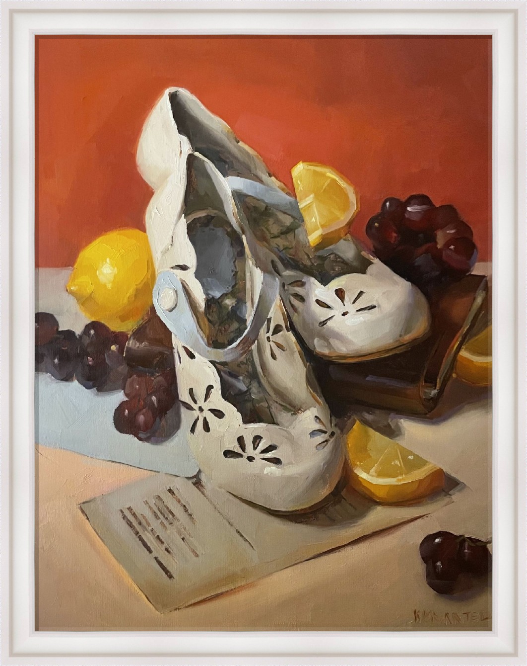 About a Lemon & a Shoe by Kayla Martell