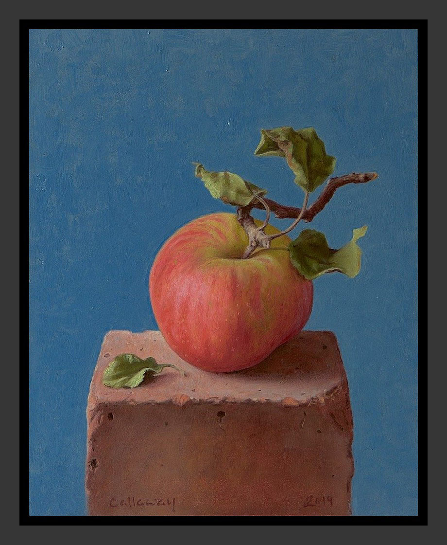 Apple on a Brick 10 by Alex  Callaway