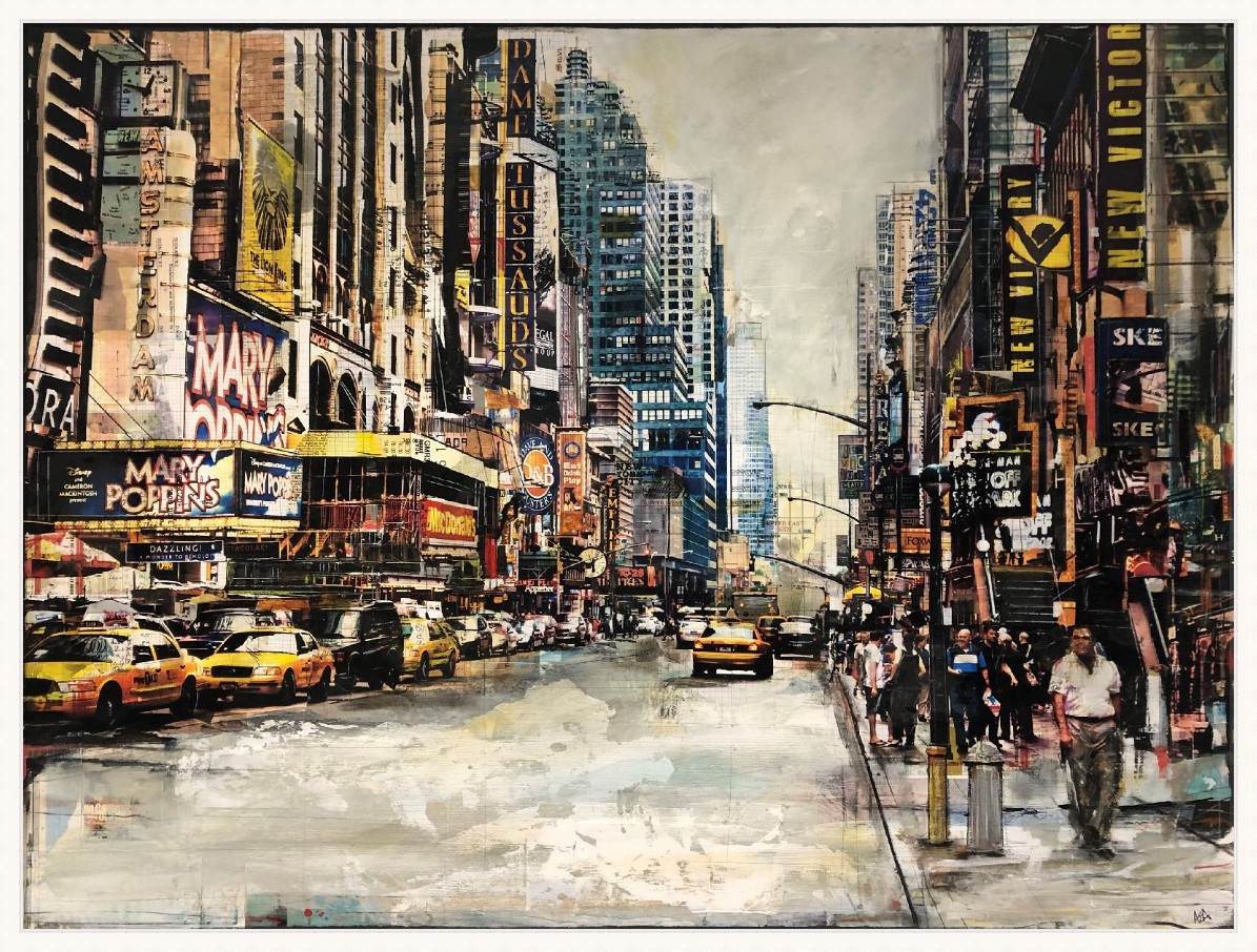 Broadway , New York by Anna  Allworthy