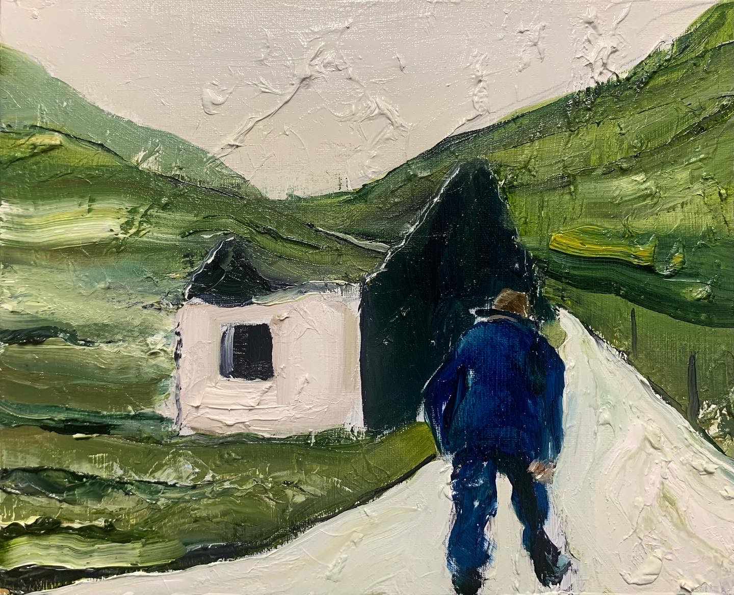 The return to Glendalough by Adam De Ville