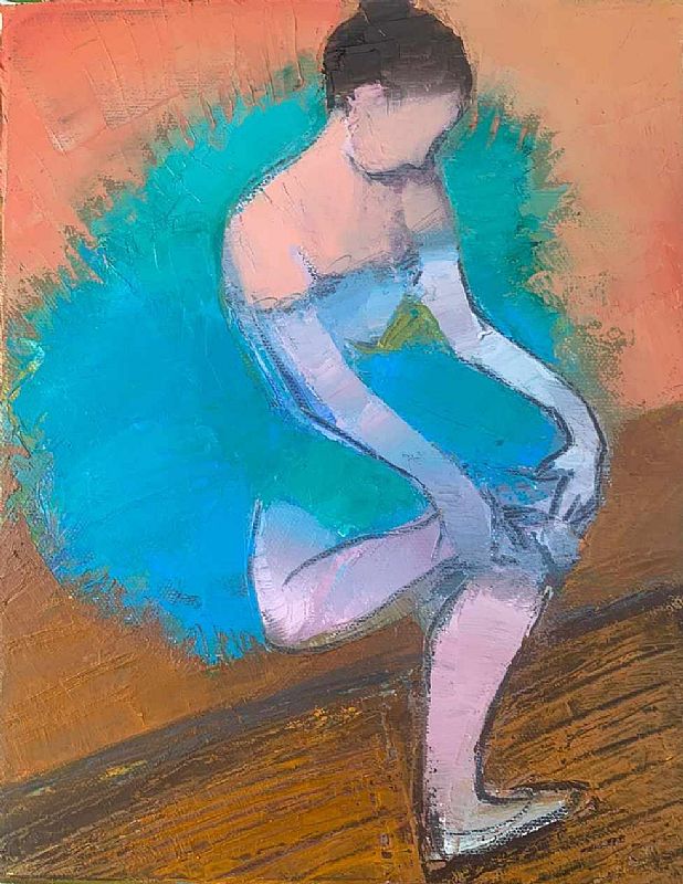 View Degas dancer I