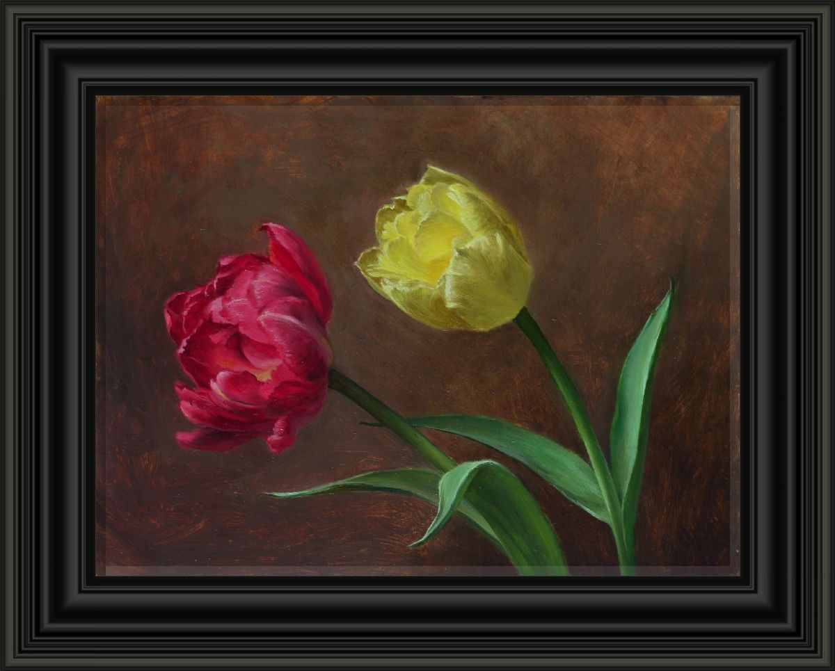 Double Tulips by Rae Perry