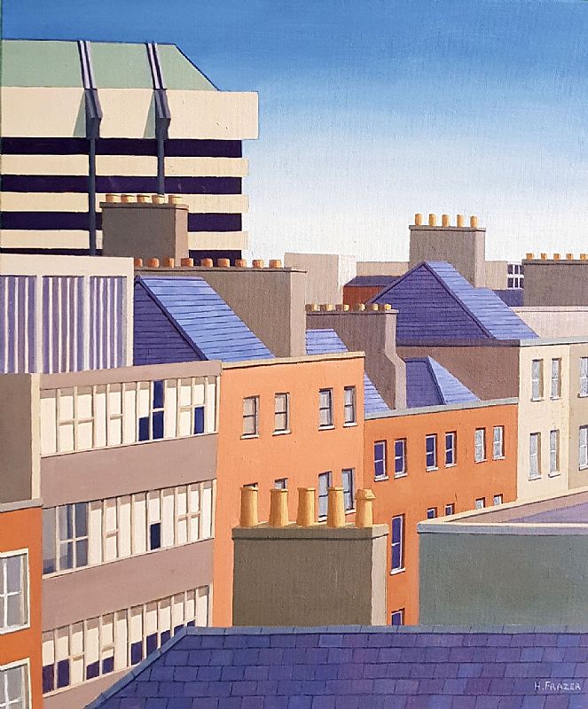 Hugh Frazer - Dublin rooftops    