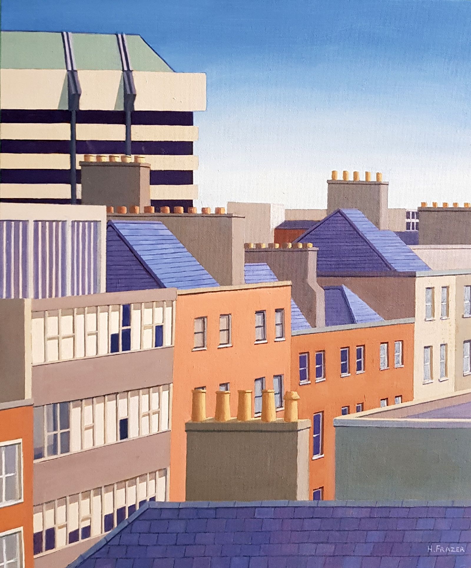 Dublin rooftops     by Hugh Frazer