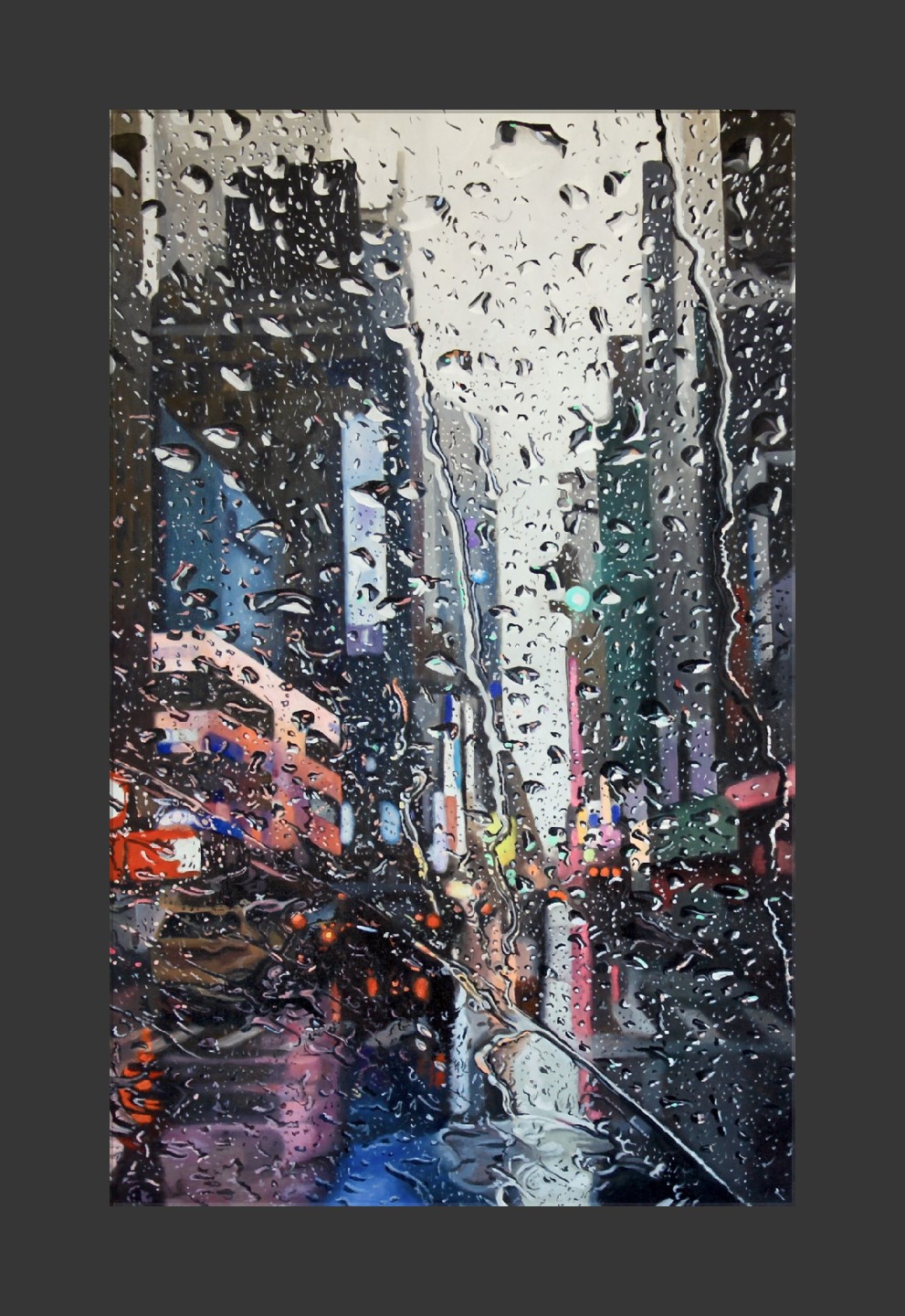  Seventh Avenue Rains  by Michael  Steinbrick