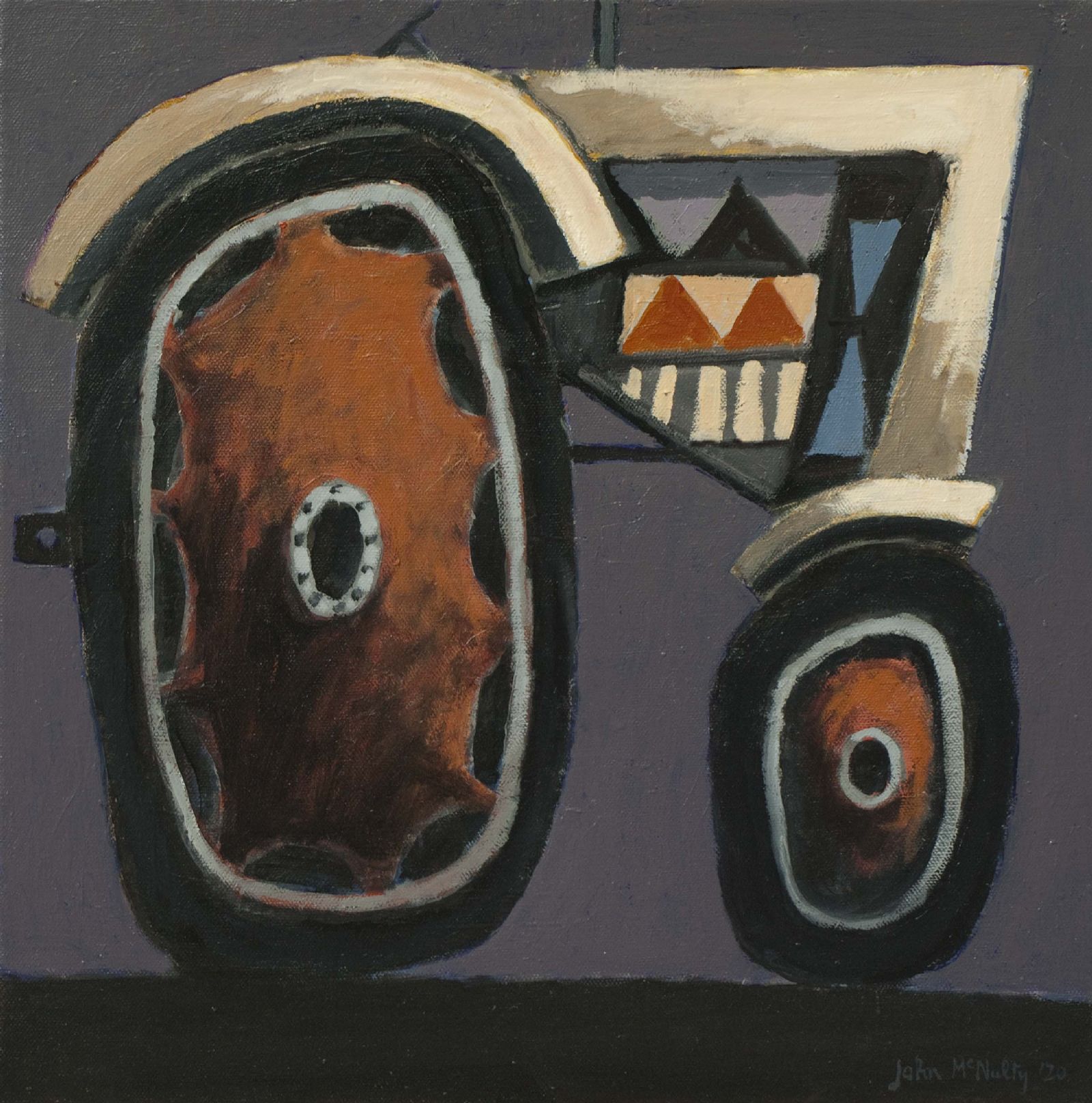 Fairground tractor by John  McNulty 