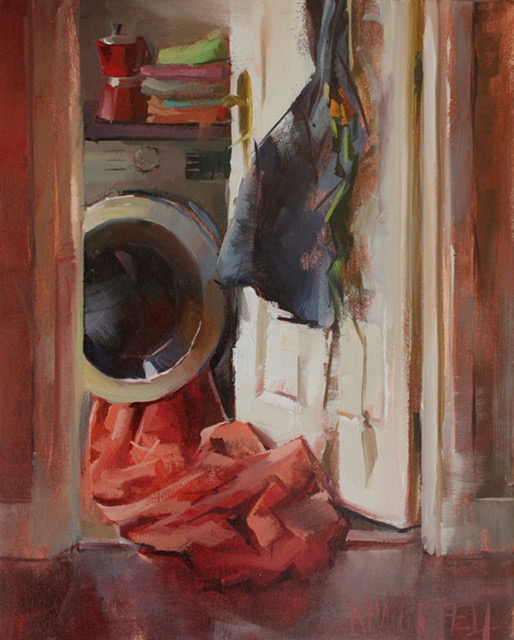 Sunday Laundry and Coffee by Kayla Martell